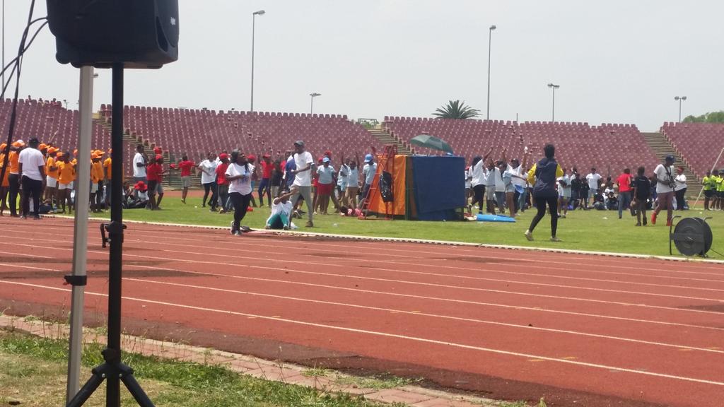 UlwembuBS's tweet image. Having an amazing time supporting the kids here today. #ConquerGames2017 @ConquerMIH_SA