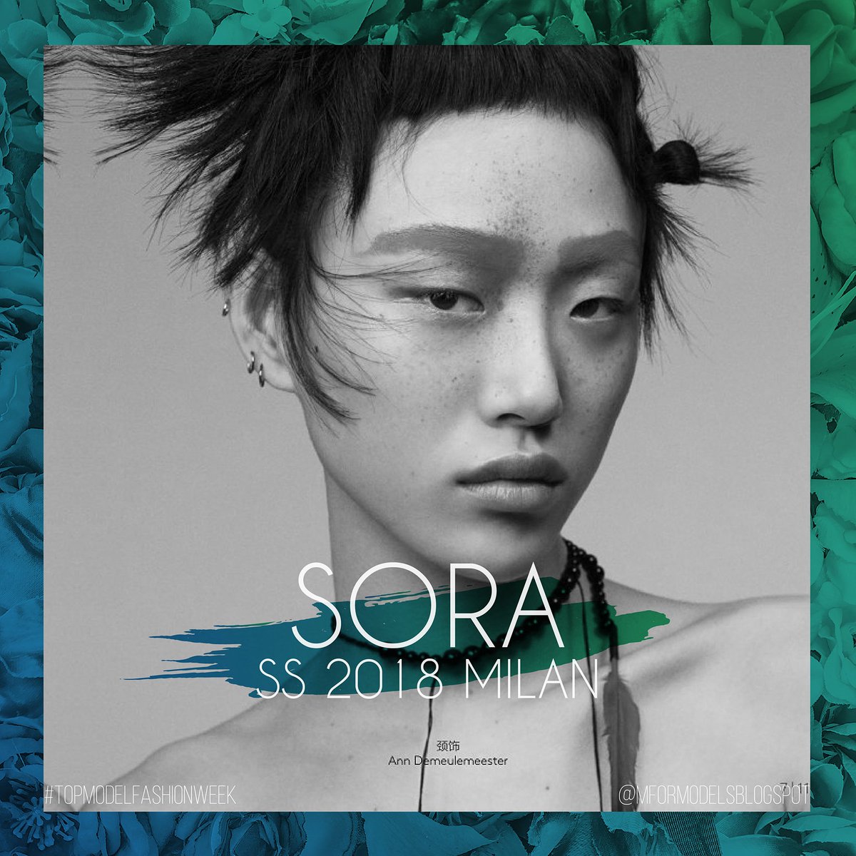 mformodelsblog's tweet photo. Fashion week time!
#MFW SS 2018!
#SoraChoi ๐ฐ๐ท (Korea's Next Top Model cycle 3) #DolceGabbana
#prada #Versace
#TopModelfashionweek #KNTM https://t.co/GNLz4e4Pxs