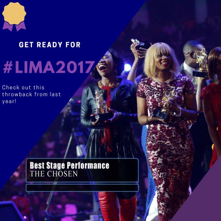 LoveWorldEvents's tweet photo. Do you remember when The Chosen won the Best Stags Performance Award? 

Like if you were there, Share if you'll be attending #LIMA2017! https://t.co/A5RTIWBuNp