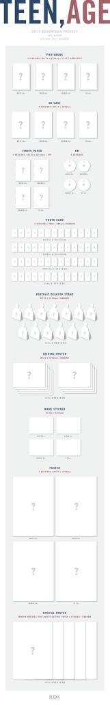 GentleHongTH's tweet photo. [💎] รายละเอียด #SEVENTEEN 2nd Full Album 'Teen, Age' ได้แก่

-Photobook ปกแข็ง จำนวน 120 หน้า 4 เวอร์ชั่น ขนาด 174x258 mm (ต่อในรูป💕) https://t.co/jlW5vB3J0d