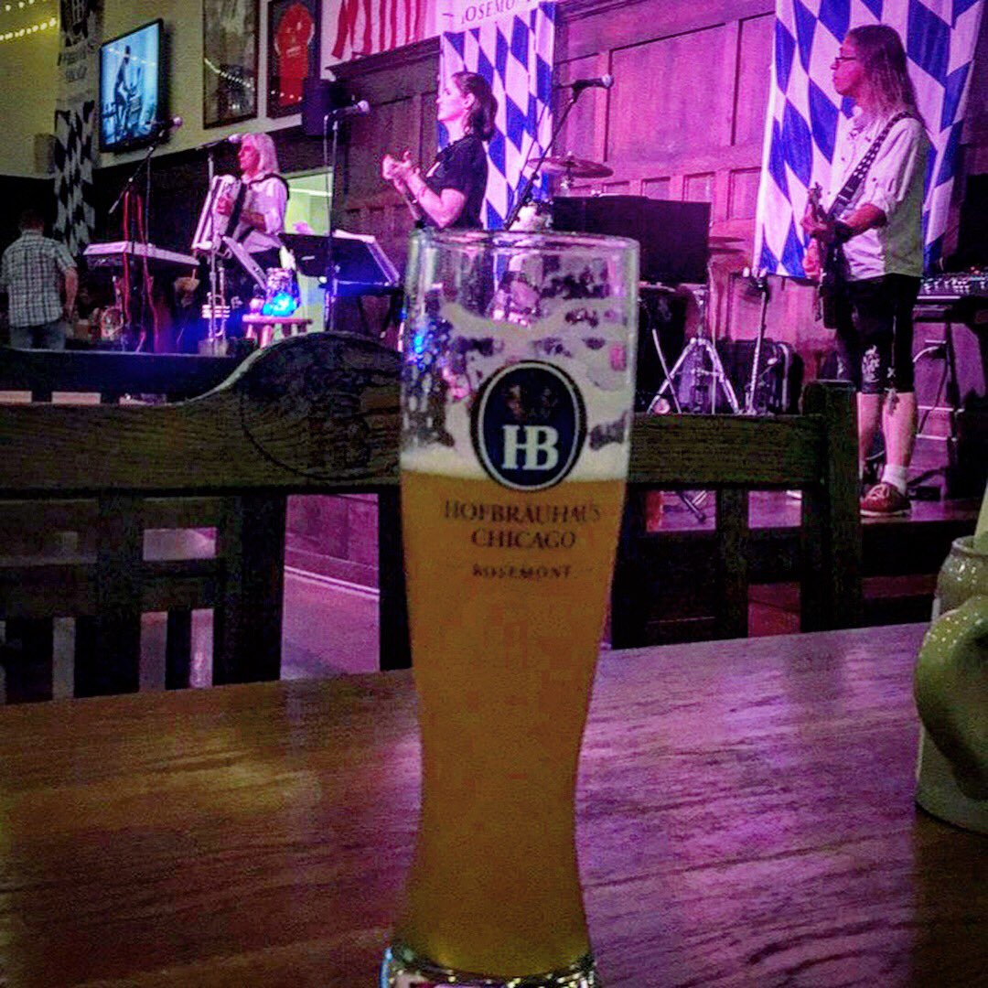 2beers1cup's tweet photo. .@marija127 went to check out @HofbrauChicago tonight! Where it's always #Oktoberfest! https://t.co/ltcSsvuctB