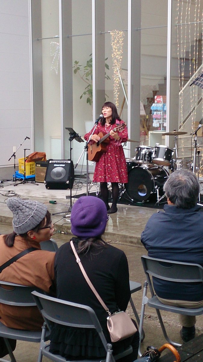 kitazawaSTAFF's tweet photo. 楽しかった～！いわき街なかコンサート盛り上がってます(*^^*)
  ＃いわき市  ＃MUSION  ＃北川玉奴 https://t.co/pqW5chJorc