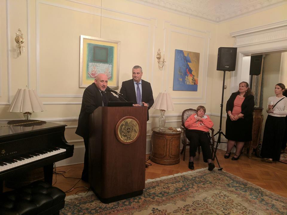 armembusa's tweet photo. We welcomed @ArmenianBar's lawyers at the Embassy after ABA's Mid-Year conference on restorative and social justice at @HowardU in DC. https://t.co/AnCjdm6LWr