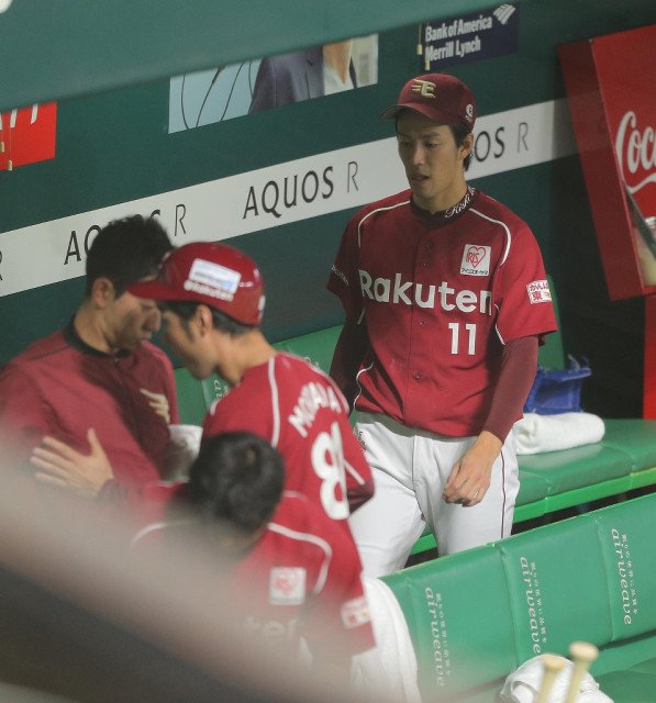 hochi_baseball's tweet image. 【 #パＣＳ 】岸が５回５安打２失点で降板 dlvr.it/PwqVDV