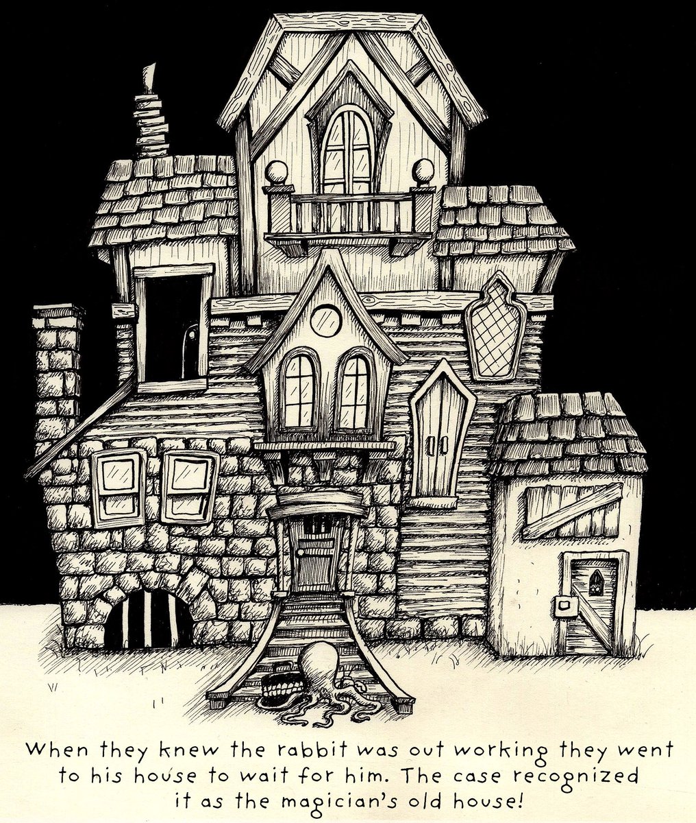 TheCaseIsEmpty's tweet photo. New case Erday! Day 21 The Haunted Case of the Octopus #inktober #ThisCase #comic #illustration #octopus #hauntedhouse #inktober2017day21 https://t.co/YtKSeECGnp