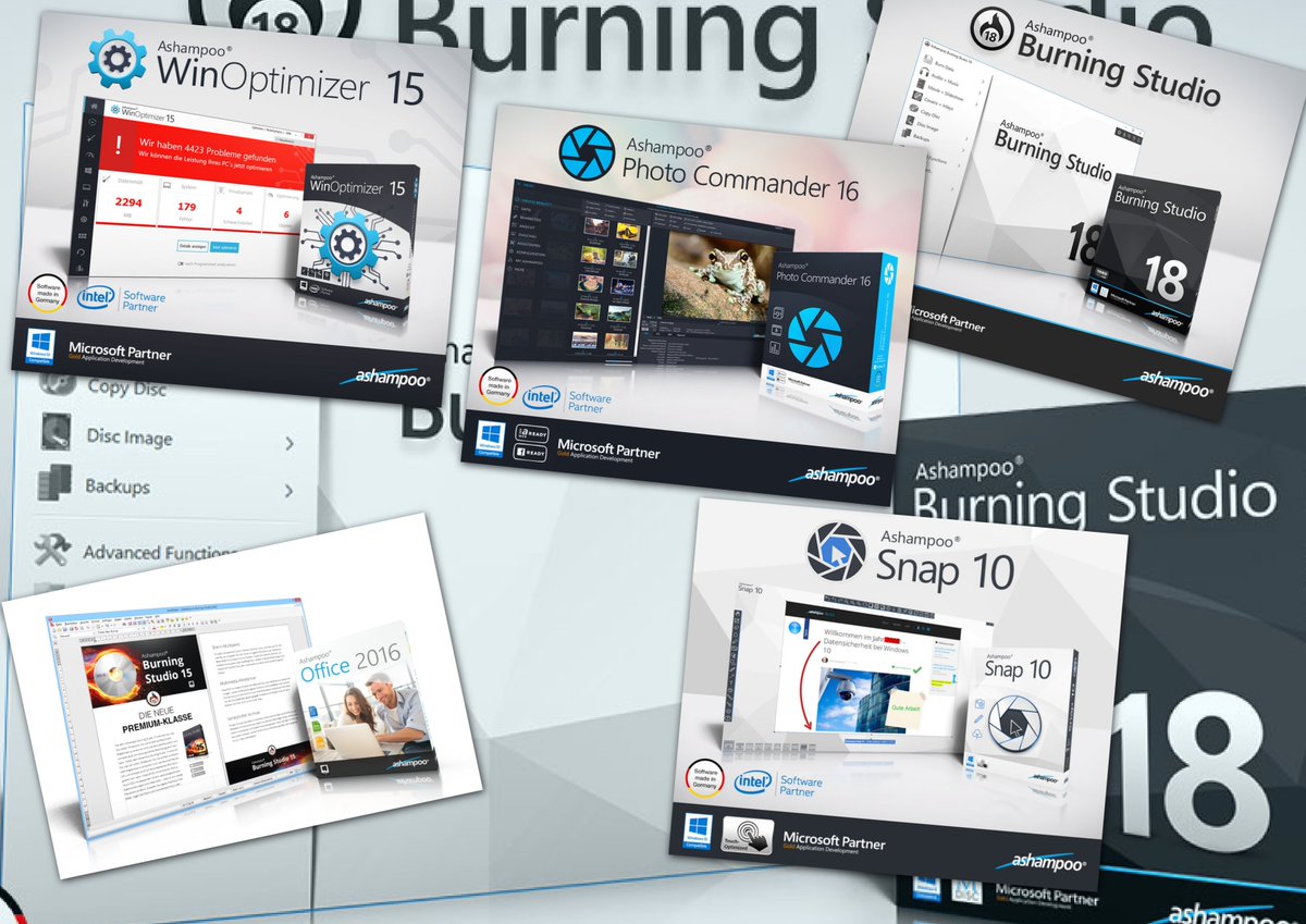 AshampooDE's tweet photo. Folgen, rt´en und mit etwas Glück eins von 5 Softwarepaketen gewinnen!
Ende ist Mittwoch der 25.10.2017! 

#Gewinnspiel #RT # FF #giveaway https://t.co/bPbkFloZwG