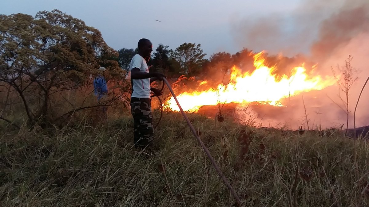 Not what you need middle of harvest when it's 38degrees and tinder dry. Thankfully put out ok