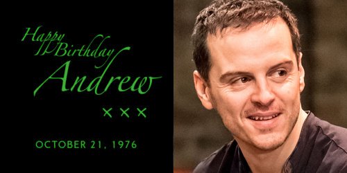Sherlockology's tweet photo. A hugely Happy Birthday today to #AndrewScott! https://t.co/MaTmf4ky7Y