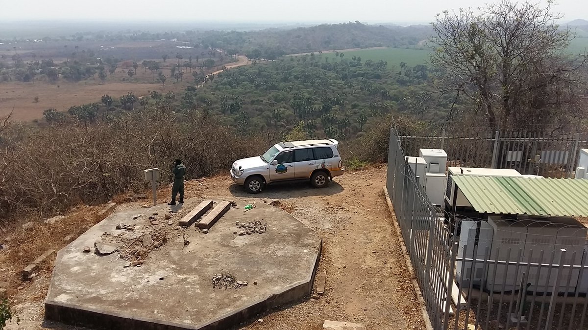 When you go to a job on a Saturday morning and some clown has lost the keys, you might as well enjoy the view