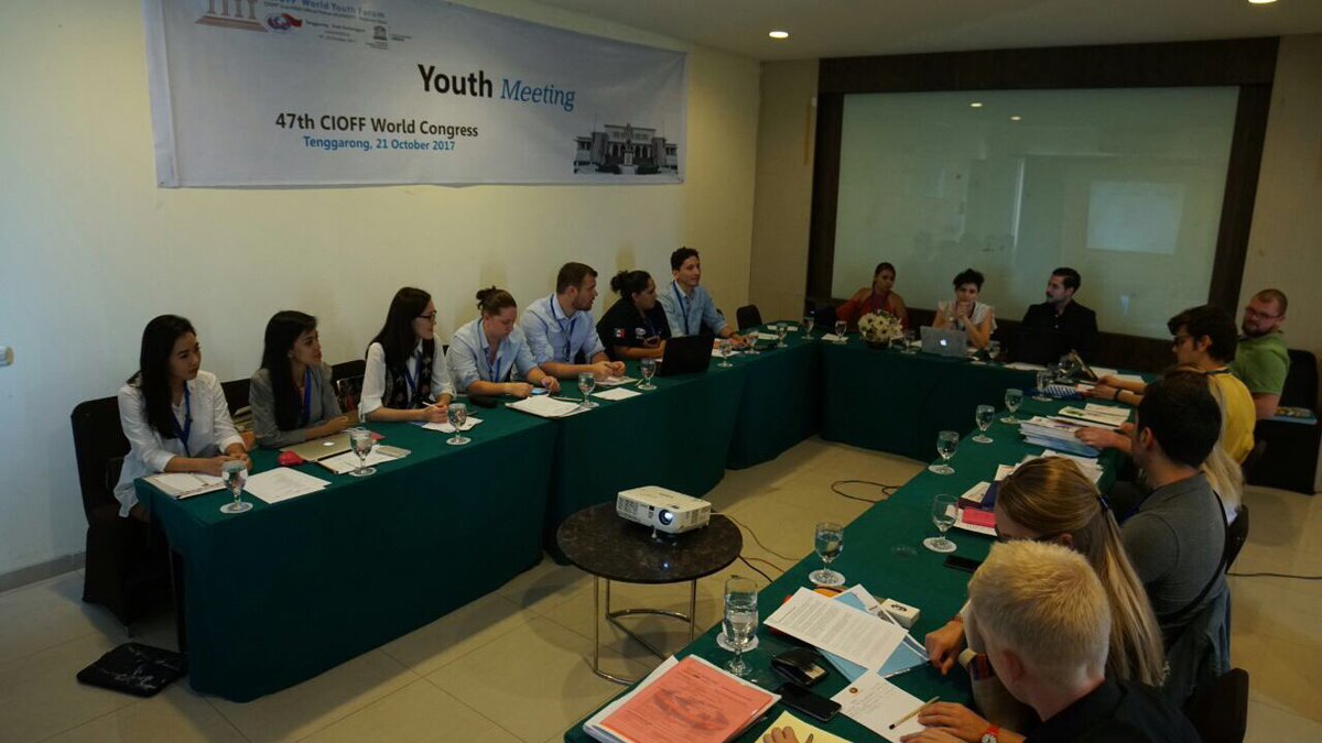 CIOFF_Indonesia's tweet photo. [LIVE REPORT CIOFF® 47th WORLD CONGRESS]

Day 2 of the Youth Meeting!✨

#CIOFF_Indonesia #CIOFF #47thCIOFFWorldCongress #CIOFFIndonesia https://t.co/Z45HwDaHST
