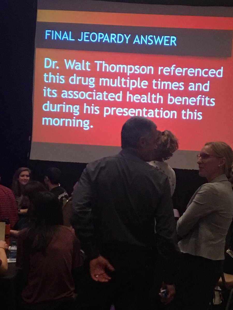 DrWaltThompson's tweet photo. Final Student Bowl question #SWACSM @acsmnews. Any guesses? https://t.co/3VOgFi5j1U
