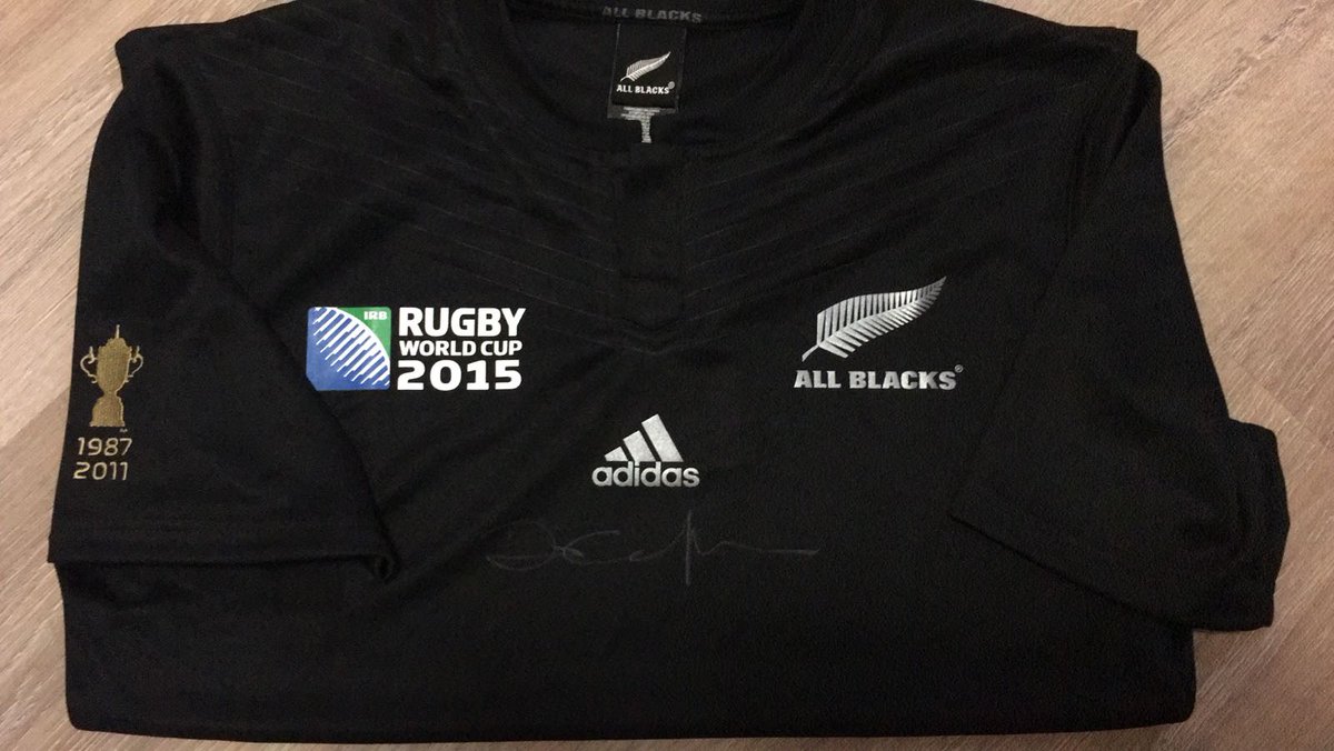 dan carter signed jersey