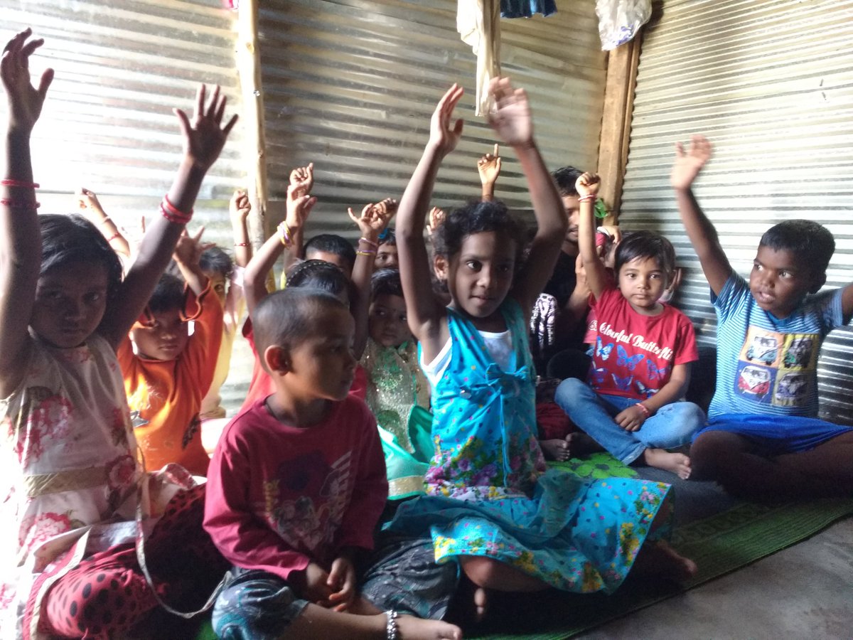 swapnil10q's tweet photo. Celebrated Diwali with these kids, sooo full of life. 
#TrueDiwali, #SpreadingSmiles, #JoyofSharing https://t.co/YZsI0NQzlP
