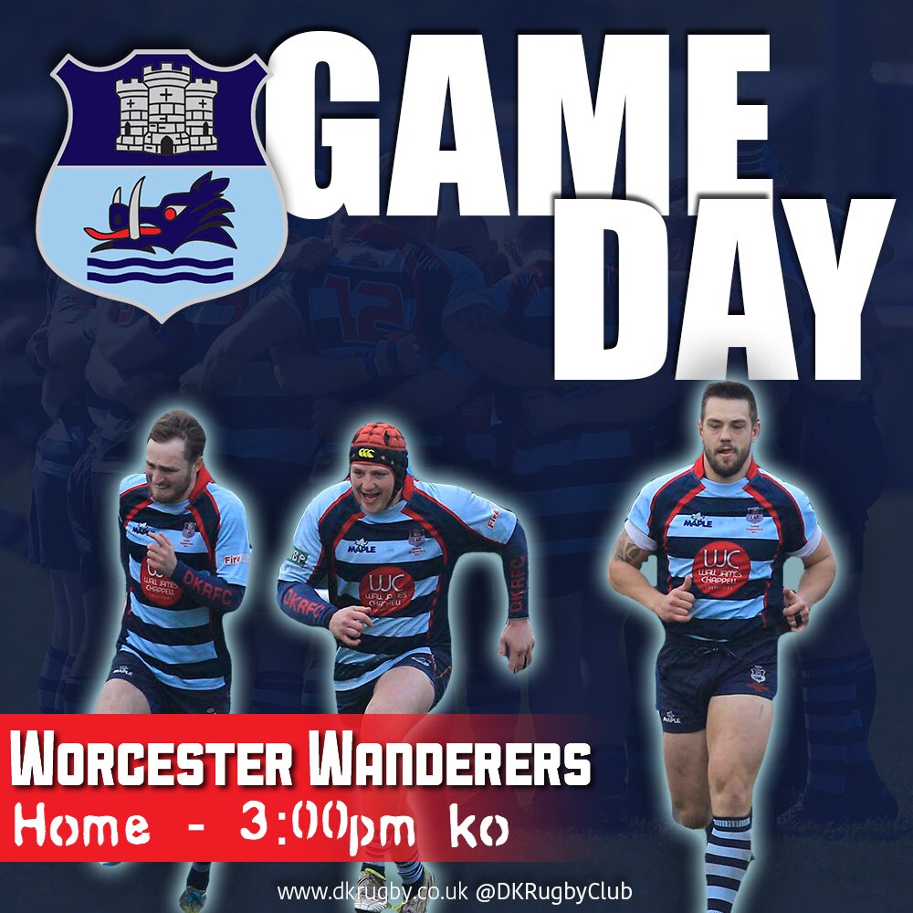 DKRugbyClub's tweet photo. Happy Game Day ๐
We welcome @wrfcwanderers to Heathbrook https://t.co/jfXrN6i2Ca