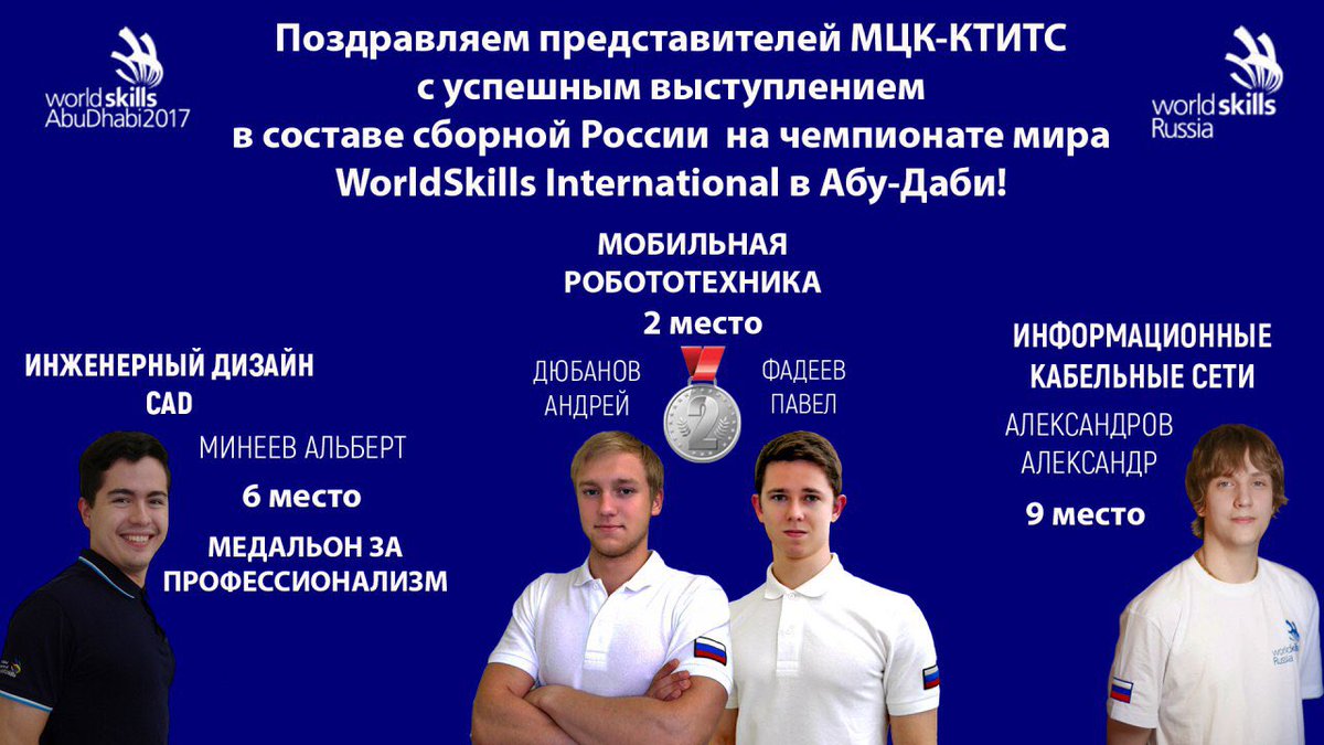 #Казань #Татарстан #WorldSkillsAbuDhabi2017 #WorldSkillsRussia