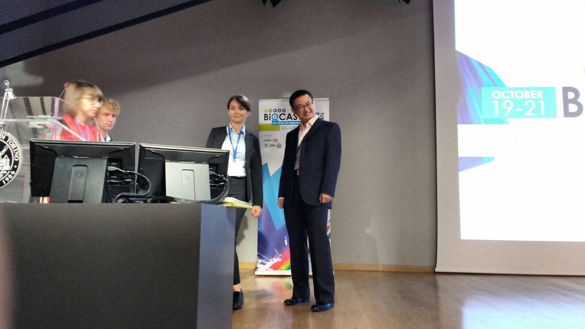 tgconstandinou's tweet photo. #ENGINI team out in force at #biocas2017 Engaging talks by @Peilong2 and Kasia Szostak in #BrainCAS special session - neural implants #ngni https://t.co/JyDF5khaAc