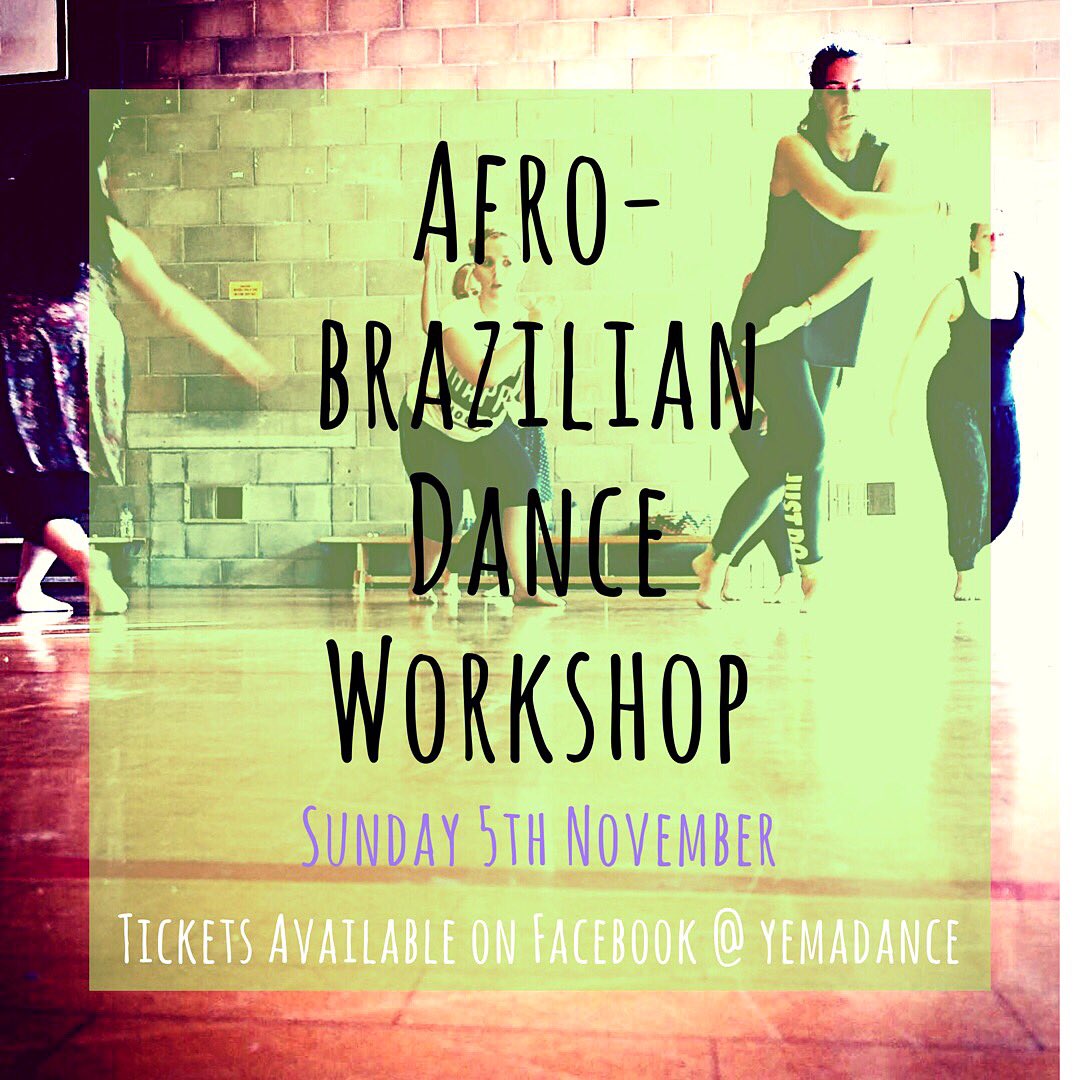 yemadance's tweet photo. Dancing With The Orixa
Afro-Brazilian Dance Workshop! 
£10 ticket!
Info on the link Below! 
https://t.co/FMXl0Ch1ip https://t.co/7OOwPjknBi