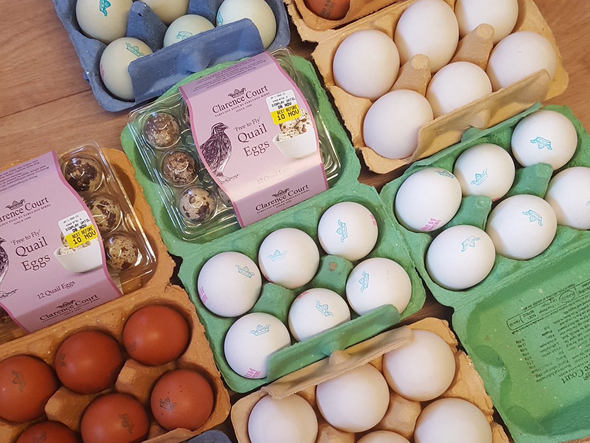 acallaghan7's tweet photo. What an egciting surprise to wake up to @ClarenceCourt thank you for the goodies following @SWChefComp #Southwest #cantbeatit #qualityeggs https://t.co/gU1fv87VOP