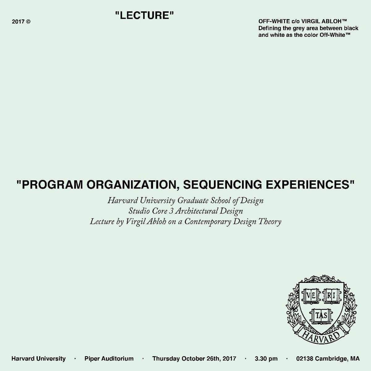 virgil abloh harvard