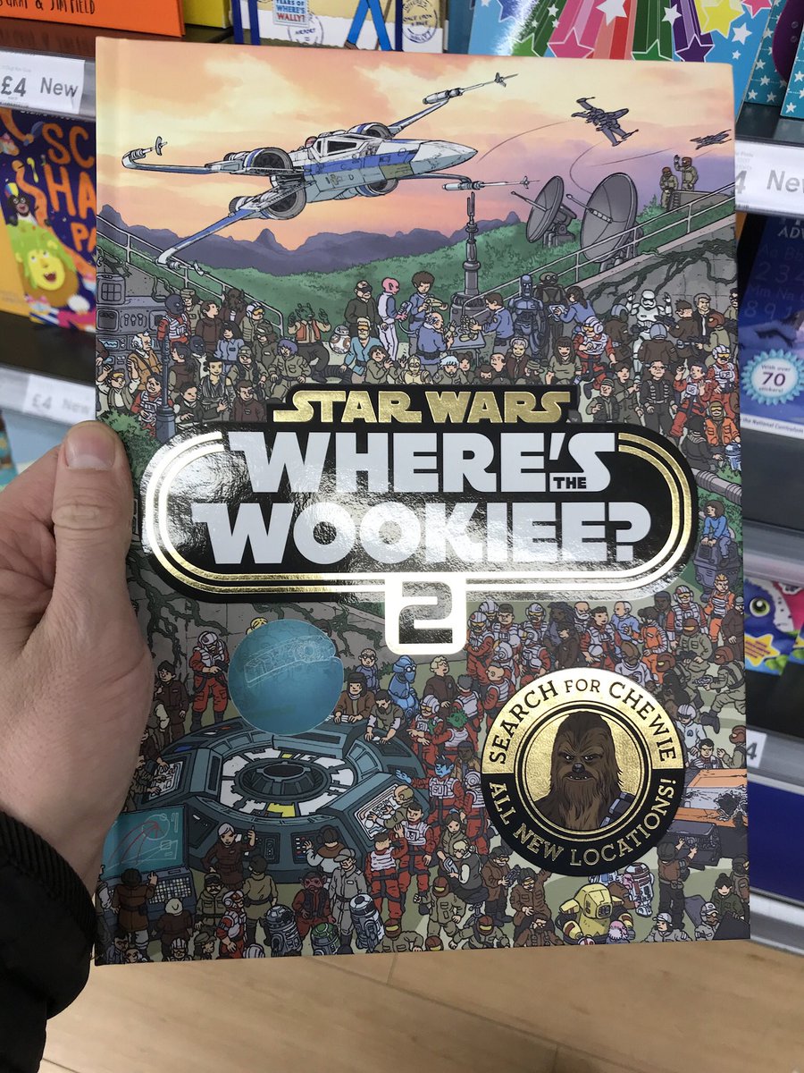 petermarkey's tweet photo. Essential @starwars reading #whereswookie https://t.co/nOgVgCSDL3
