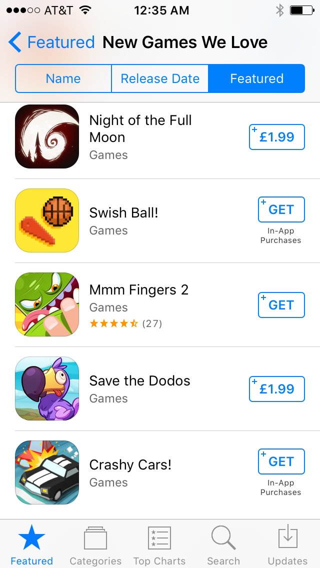 pixelbizarre's tweet photo. Thanks @apple for featuring #CrachyCars in #gameswelove!
https://t.co/OMHpRxYPOQ
#games #gaming #gamedev #indiedev #indiegame  #gamer https://t.co/x3S4j7ajT8