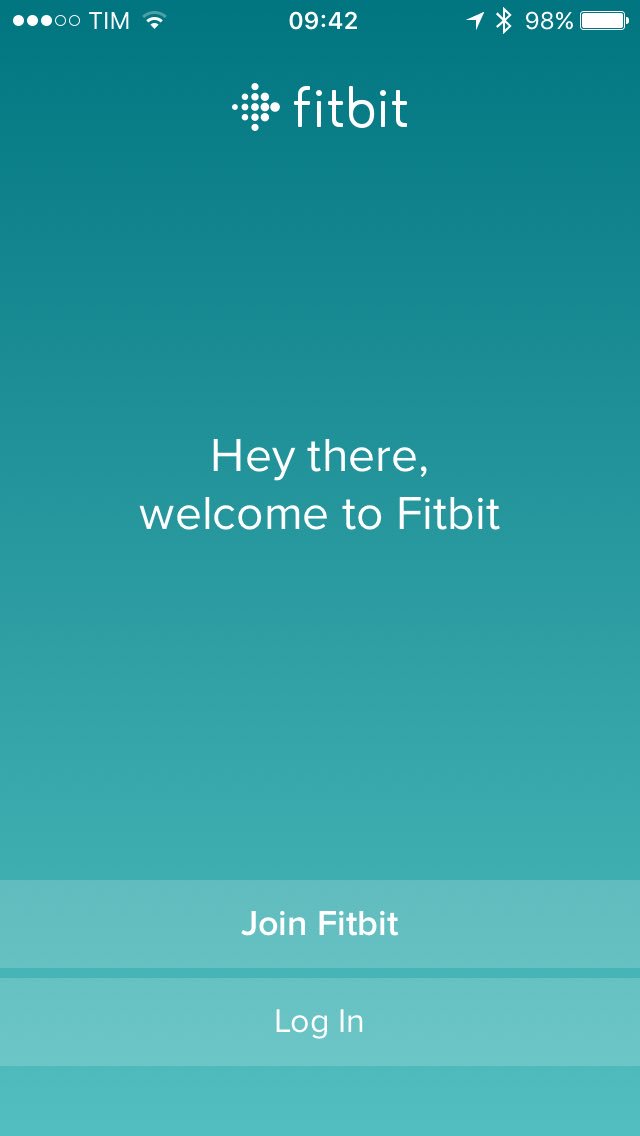 fitbit login in