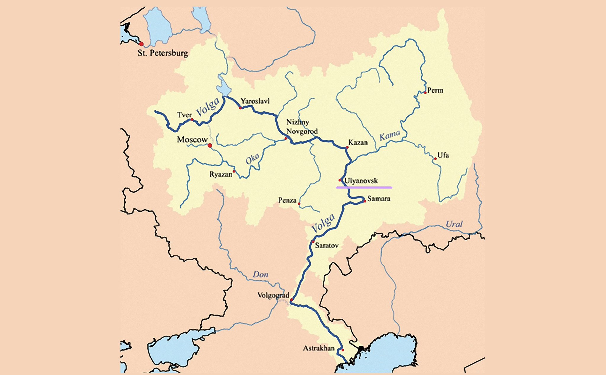 Урал река какого бассейна