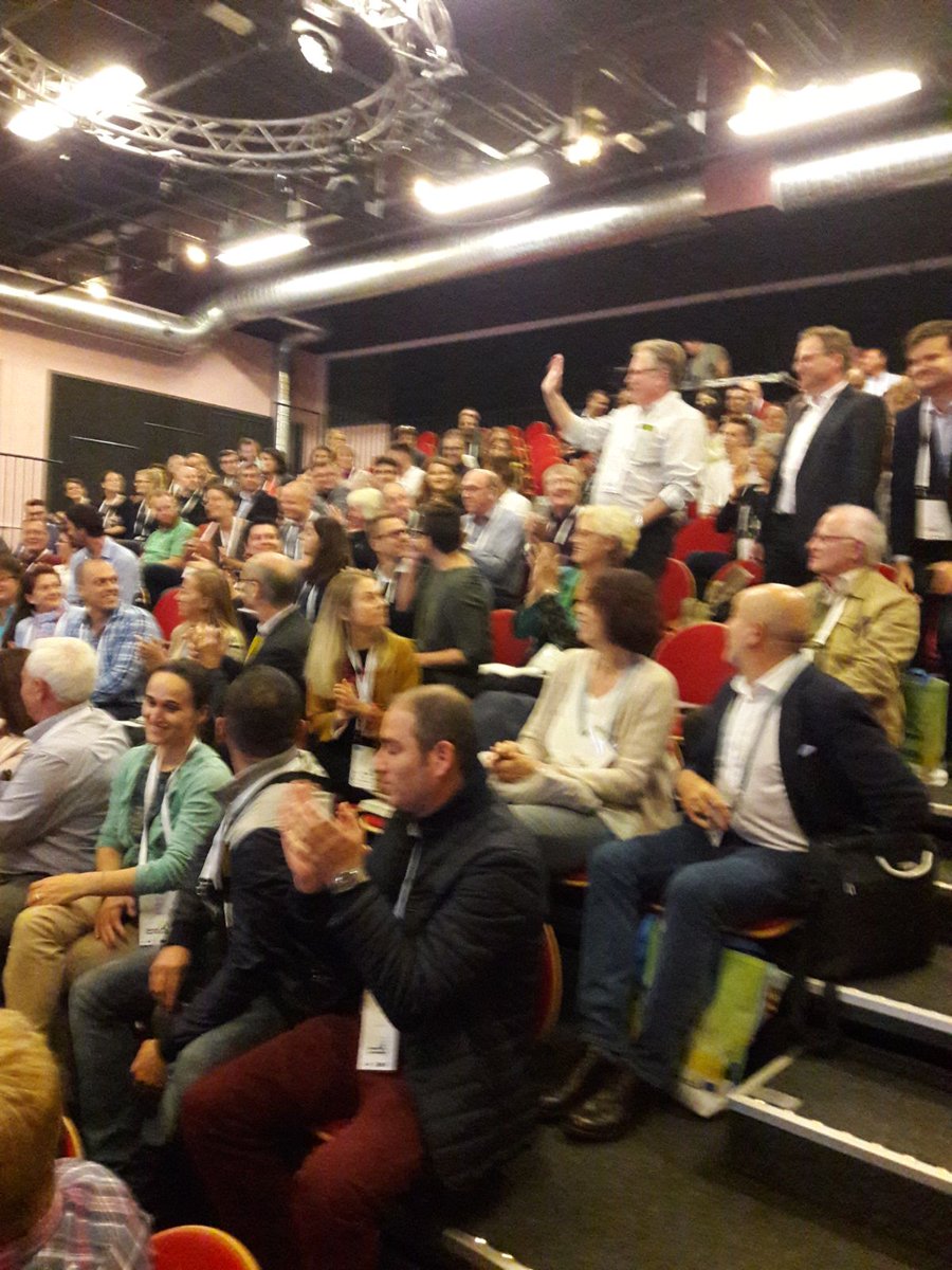 Zeiden we 42? Nee! Op het European Rural Parliament #ERP2017 zijn delegaties uit maar liefst 44 landen. Hier Tsjechie.