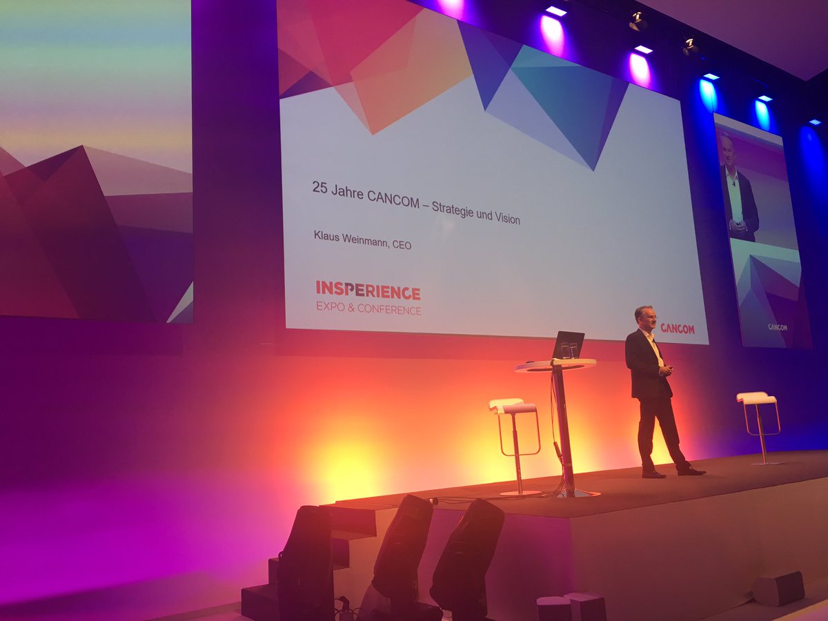 DinkoEror's tweet photo. Starting now. 25th anniversary event #INSPERIENCE of #DellEMC Partner @CANCOM_ ! https://t.co/iG1V2Vk40n @WeinmannKlaus https://t.co/m0W2ZDlIT4