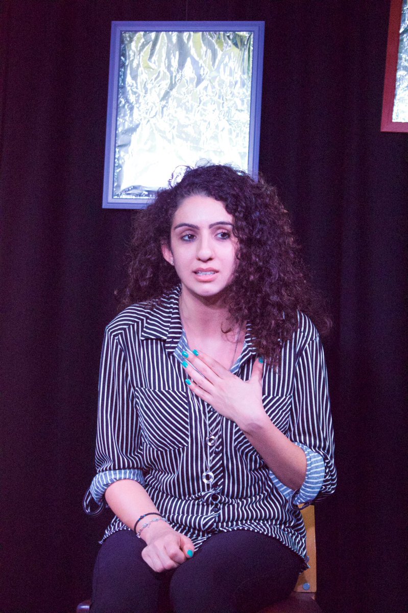 FemmTheatre's tweet photo. Just some of the wonderful No One Wants A Pretty Girl production shots by @kathytre from Monday's show @BreadandRosesTC #NOWAPG https://t.co/Ns70yN954w