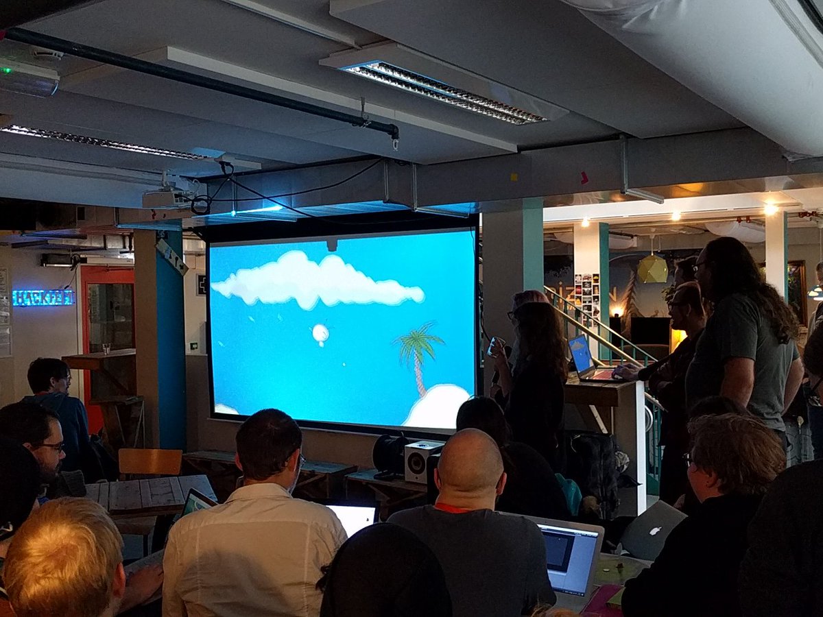 "Bolfin", a game about turning the game around you and changing into other animals. #splashgamejam
