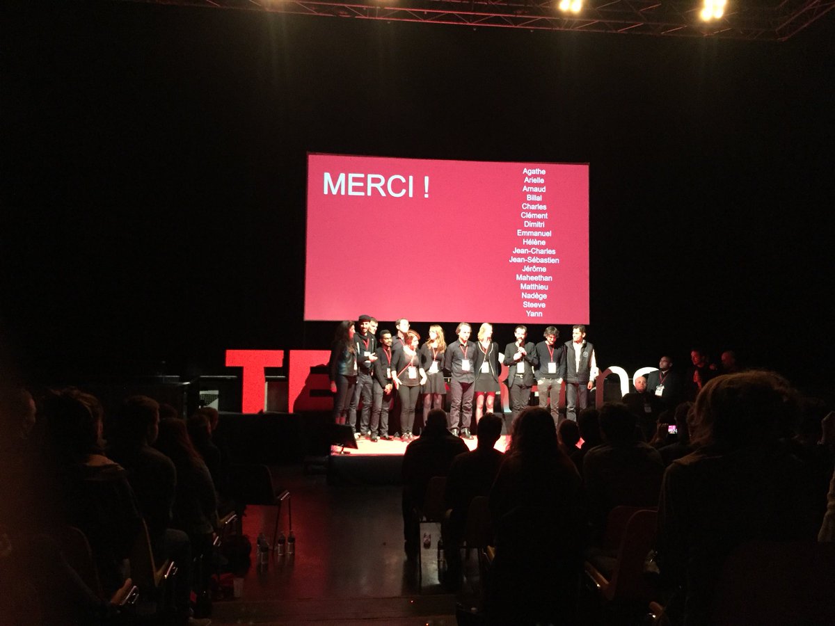 Bravo à l’equipe de benevoles <a href="/TEDxReims/">TEDxReims</a> et aux speakers pour cette soirée d’inspiration !! #lessensduson