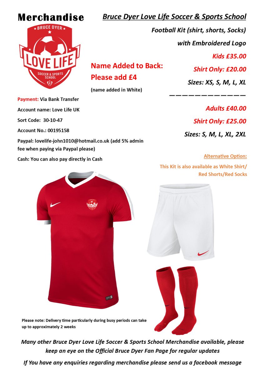 BdllssM's tweet photo. #bdllss #Merchandise #Nike football kit for Kids and Adults with Embroidered logo #retweet https://t.co/Rvw30pyrU8
