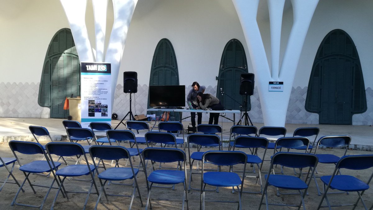 FestivalTam's tweet photo. A punt de començar el #tam2017! https://t.co/RvVMAEXCJp