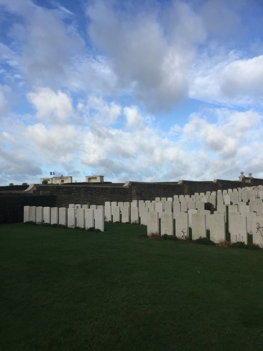 HorizonHistory's tweet photo. We are at Serre to see the Barnsley Pals memorial https://t.co/AmFvXxFP4o
