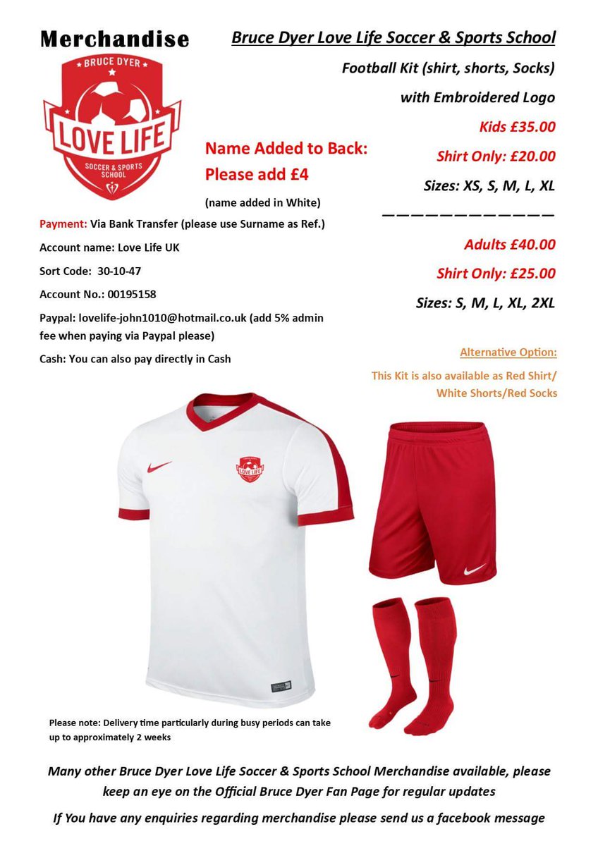 BdllssM's tweet photo. Alternative colourway in the #Nike #football kit for Kids &amp; Adults. Top quality #merchandise with embroidered logo https://t.co/ocSINvmUB8