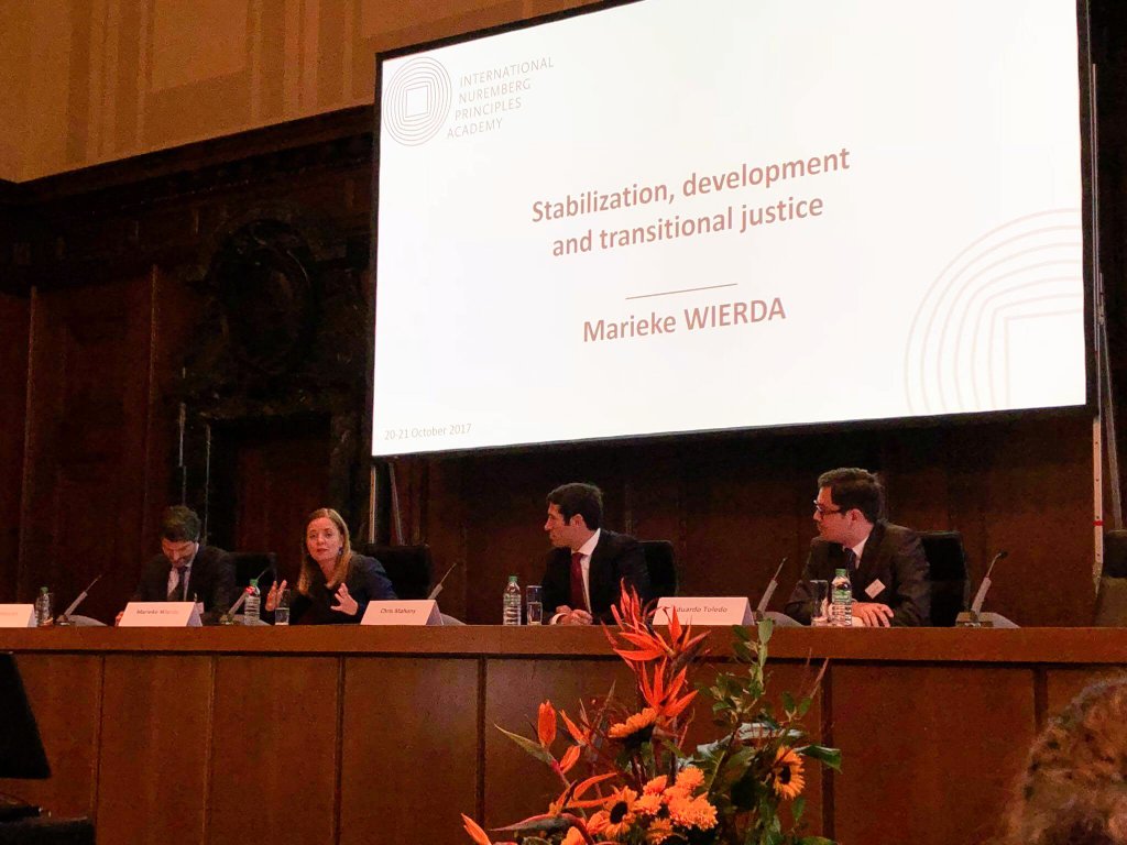 VelmaSaric's tweet image. Amazing morning panel on &apos;Development in the Service of Transitional Justice&apos; w/ #Wierde #Mahony #Emonet &amp;amp; #Toledo 
#NueForum