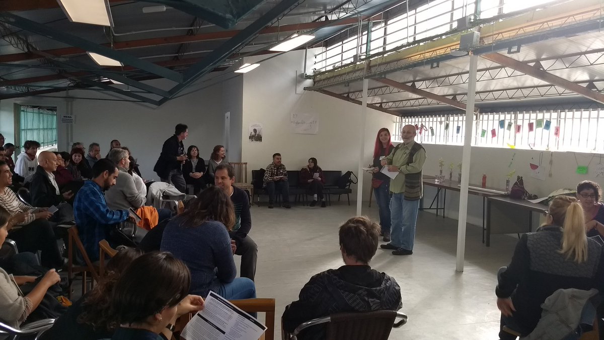etejiendoredes's tweet photo. Presentamos el encuentro #EnfoquesParticipacion17 en @csaplayagata, arrancamos! https://t.co/Lu4sDnQpYT
