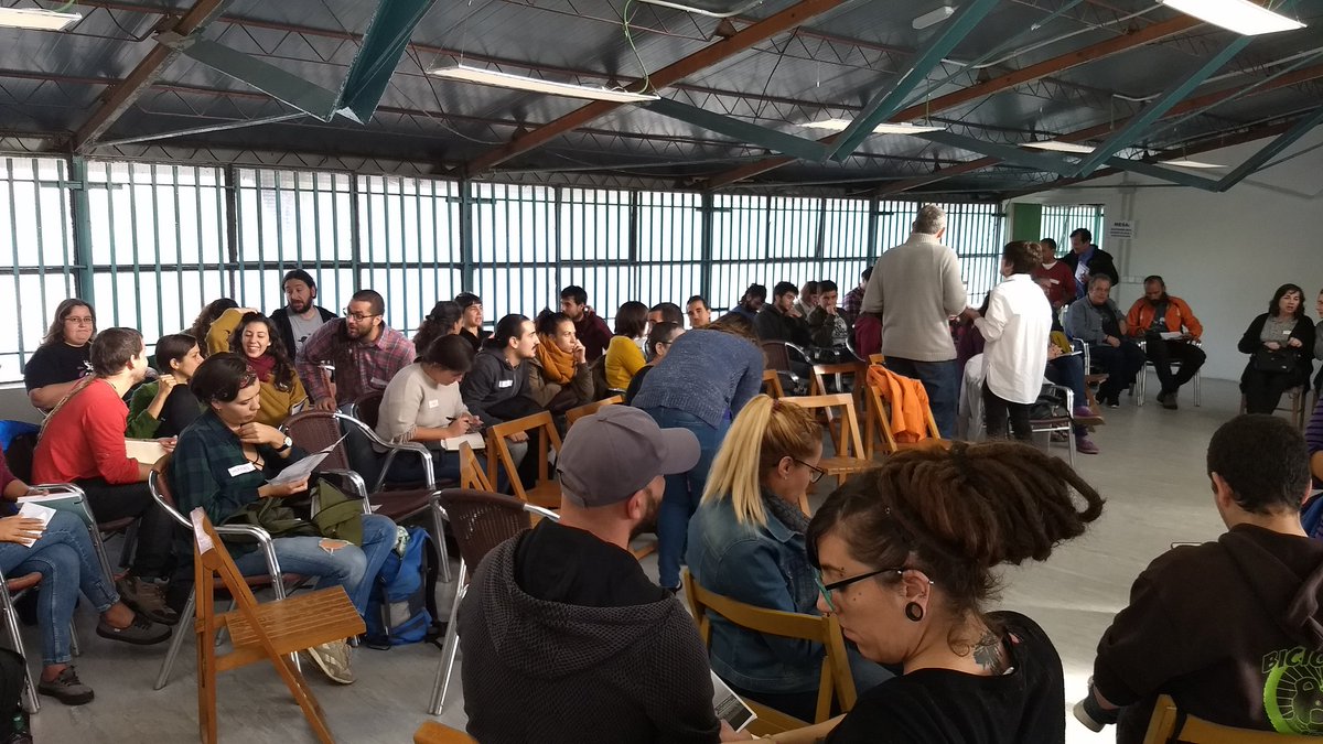 etejiendoredes's tweet photo. Presentamos el encuentro #EnfoquesParticipacion17 en @csaplayagata, arrancamos! https://t.co/Lu4sDnQpYT