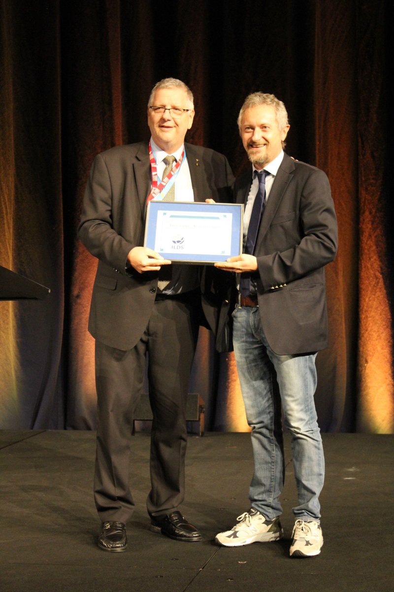 hpsoyer's tweet photo. Honoured to present the @ILDSDerm award to my friend Geppi Argenziano at #melanoma2017 #WCM2017 @DermatologyACD @IDS_Dermoscopy @UQDRC https://t.co/B3IKyZcCZB