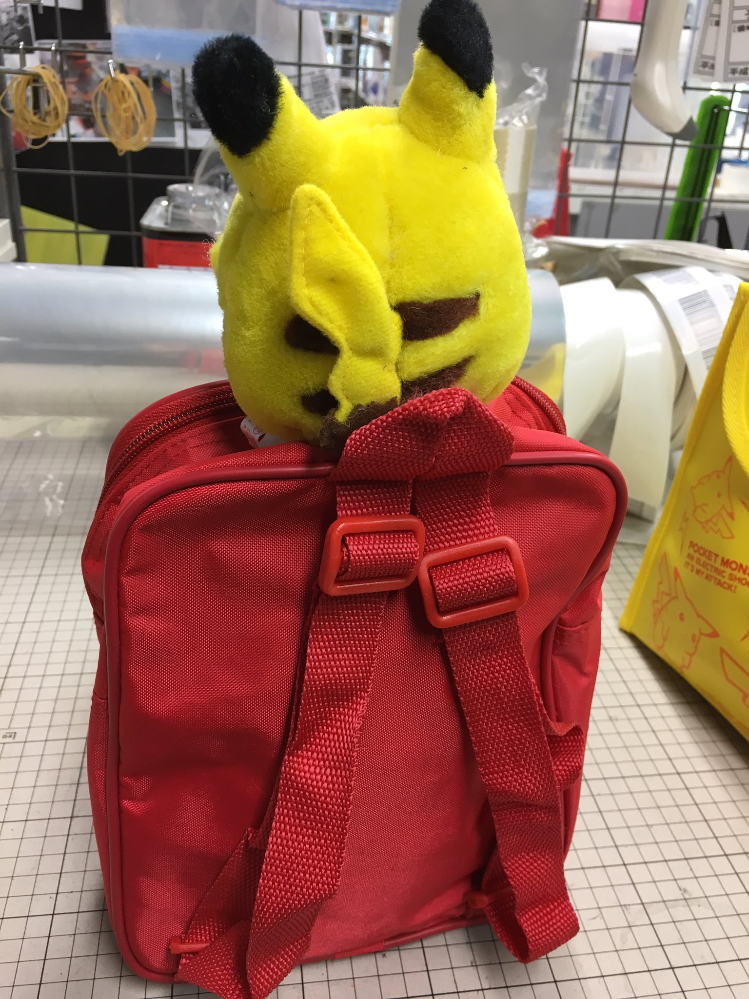 超レア！】ポケモン ぬいぐるみ付きリュック ピカチュウ 初期 レトロ