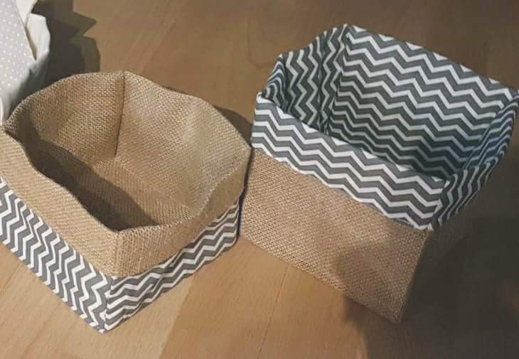 CirqueHelvetia's tweet photo. Ensemble de Corbeille vide-poches en jute et coton bio. 

Comment trouvez-vous les nouveaux motifs?😀 https://t.co/6hEwA8E5SF