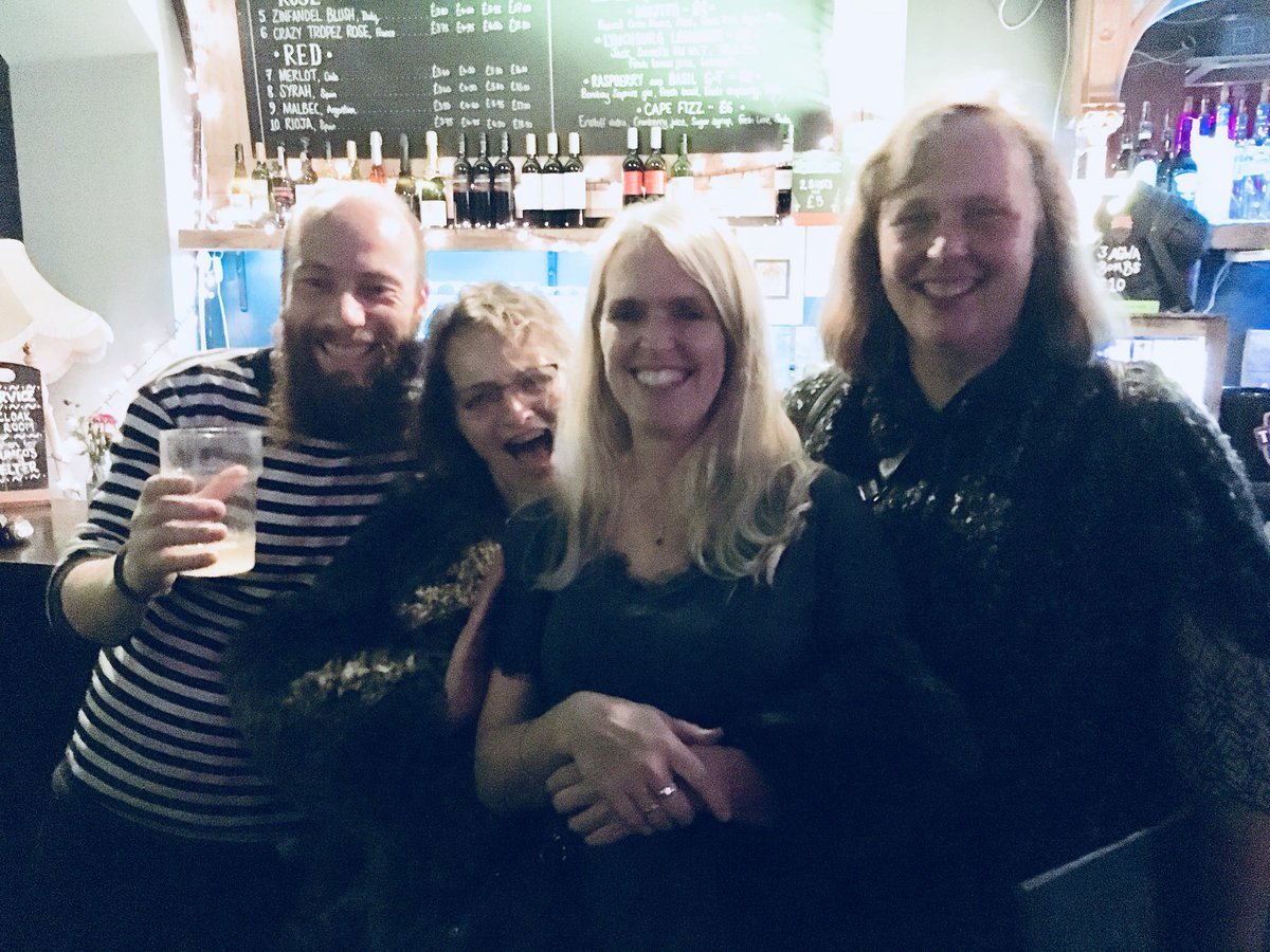 Ok so we didn’t win the flash slam <a href="/BristolLitFest/">Bristol Lit Fest</a> last night but we were ‘last team standing’ at the bar! Awesome evening of witty words!