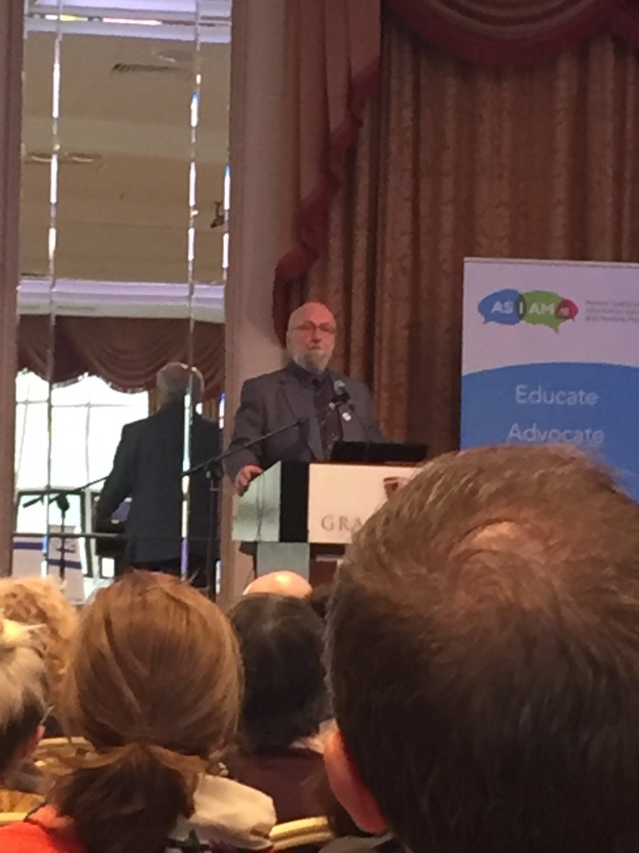 Dr Fergus Finlay “labels can stifle expectations” as he tells the story of his amazing daughter #AsIAmconf17 @AsIAmIreland  <a href="/AdamPHarris/">Adam Harris</a>