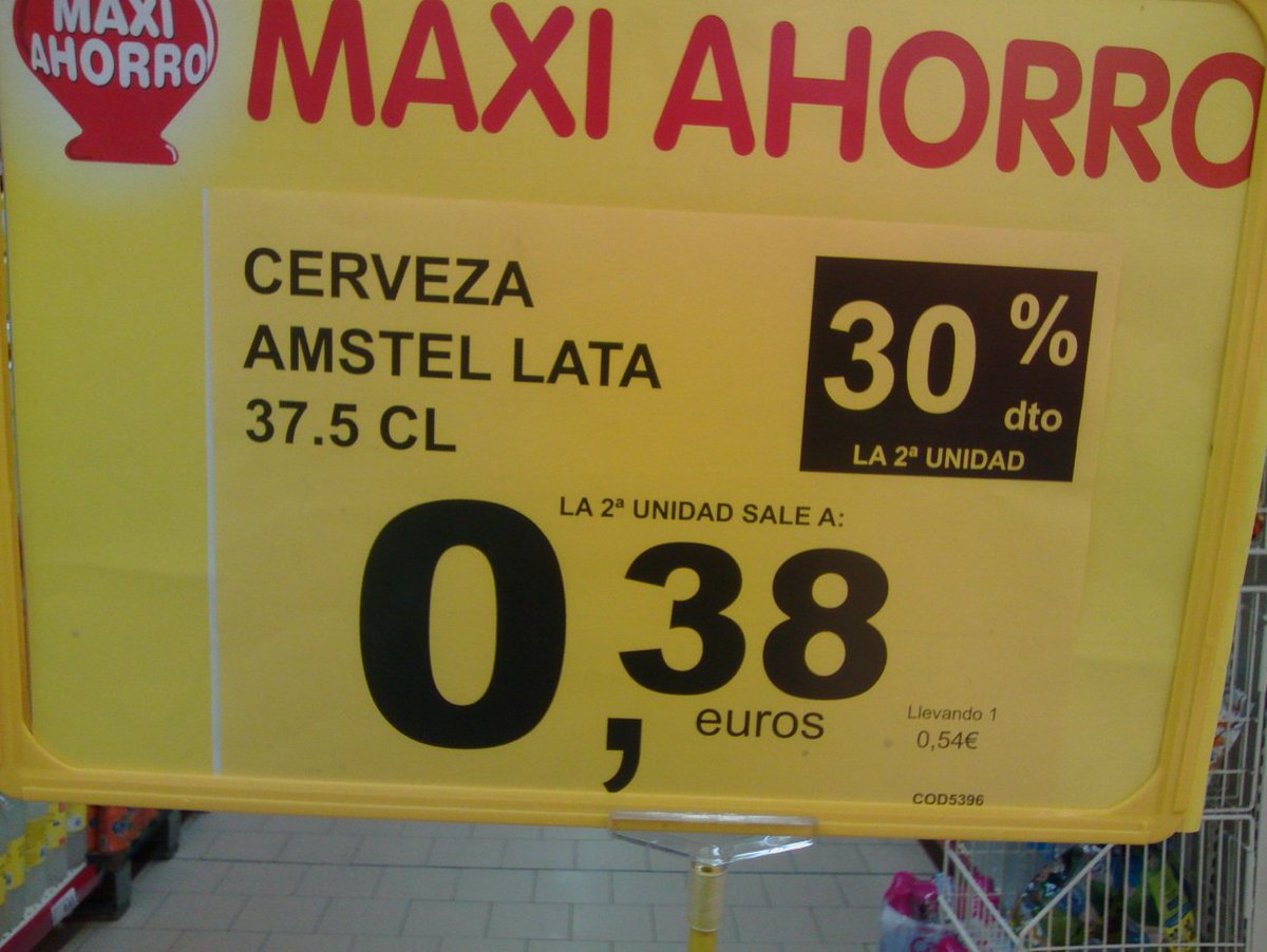 consumidores's tweet photo. Precios bajos en grande al comprar 2ª unidad o etiquetas poco claras son algunos ejemplos de #timofertas.¡No piques! https://t.co/EO9118UvGd https://t.co/wmY8uCia5z