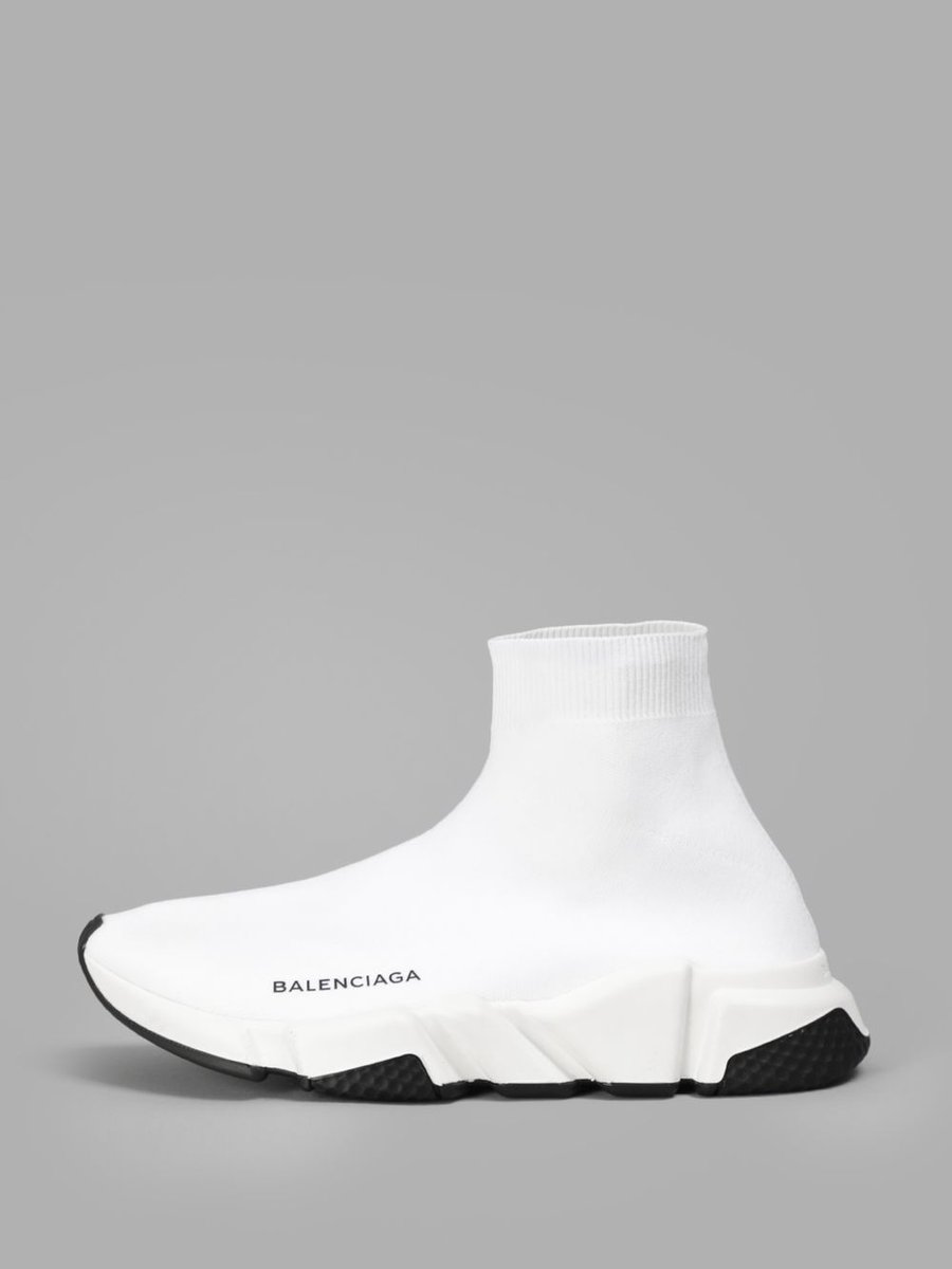 balenciaga speed runner white