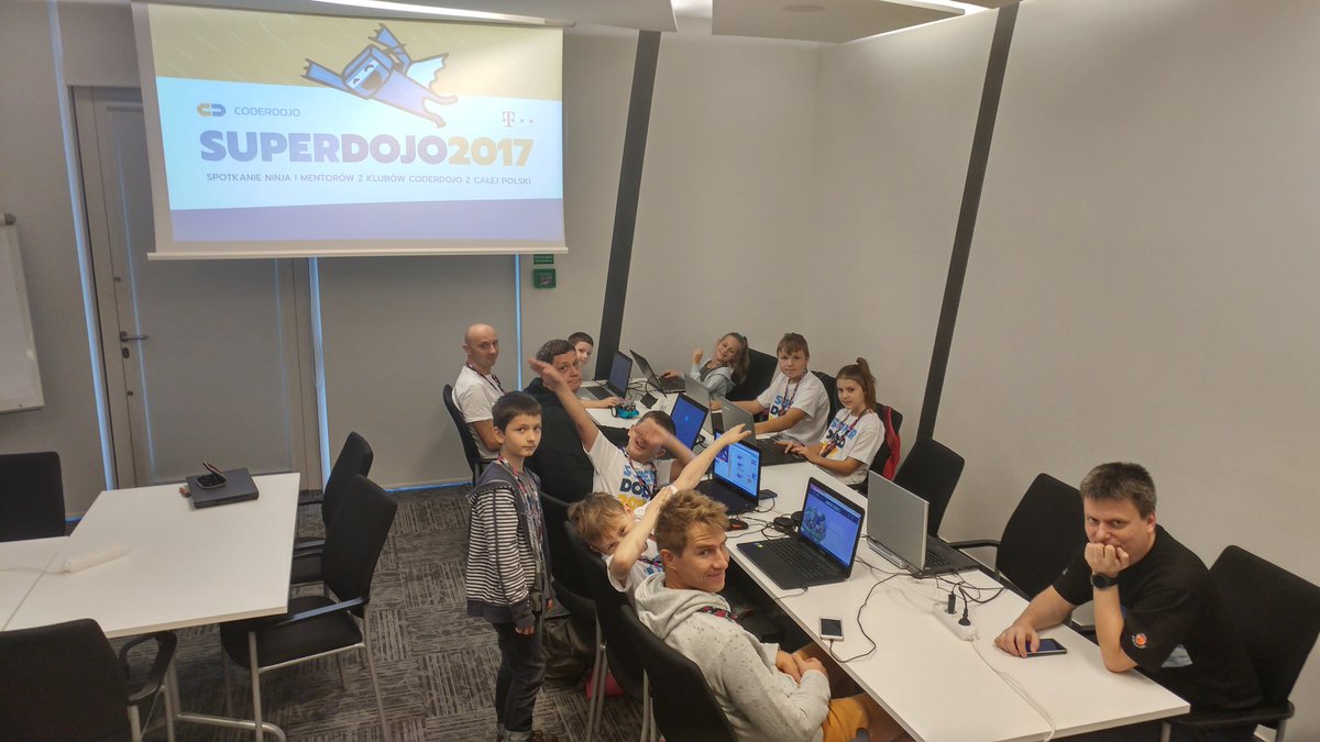 CoderDojoCisie's tweet image. Zaraz zaczynamy #SuperDojo2017 #inspiracje