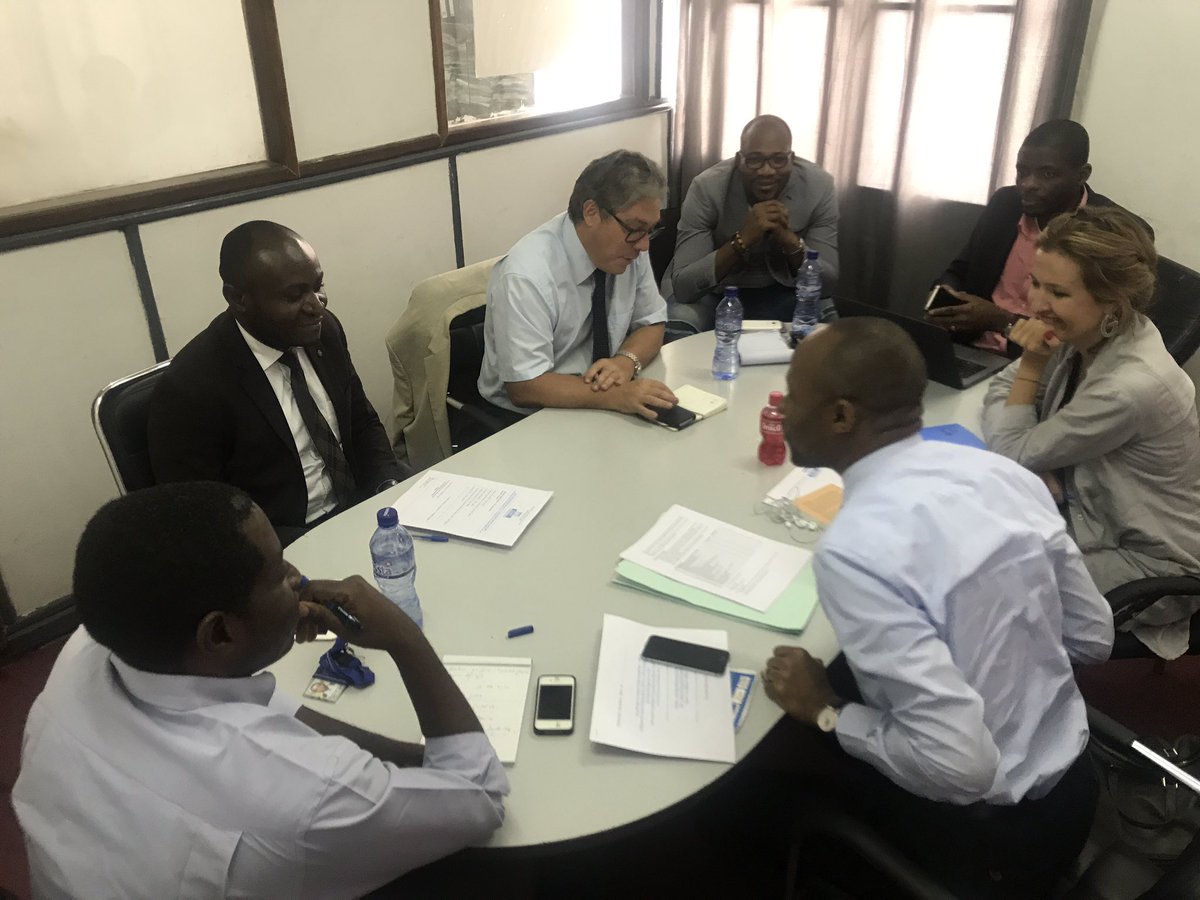 PatrickMuyaya's tweet photo. #RDC: Grâce au RJP et @UEenRDC les jeunes préparent leur contribution au sommet UE-UA d'Abidjan à travers un atelier du 26 au 27.10.2017 https://t.co/ZyJnujlE4V