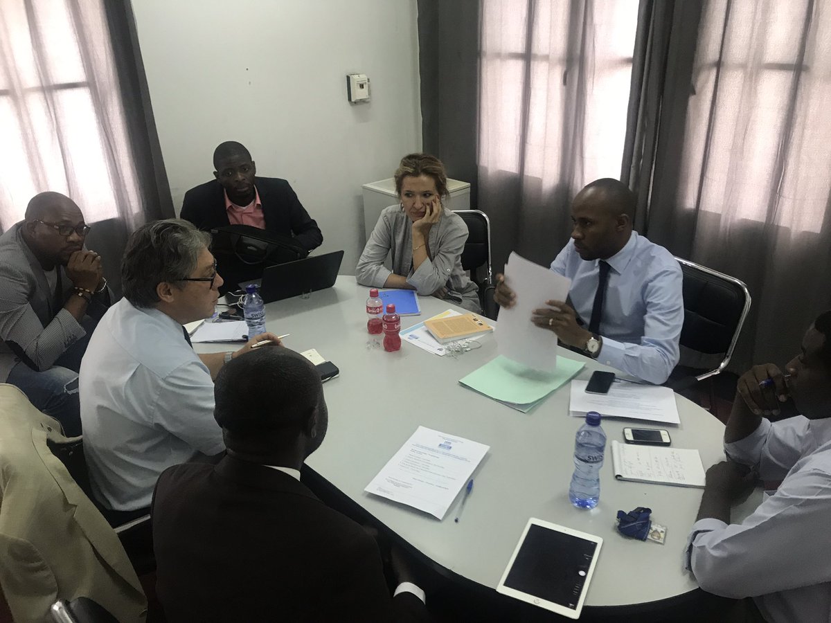 PatrickMuyaya's tweet photo. #RDC: Grâce au RJP et @UEenRDC les jeunes préparent leur contribution au sommet UE-UA d'Abidjan à travers un atelier du 26 au 27.10.2017 https://t.co/ZyJnujlE4V