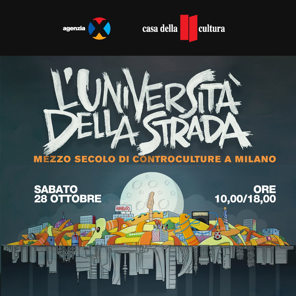 C_dellaCultura's tweet photo. EVENTO 28 ottobre dalle 10 alle 18 #Livestream su https://t.co/yZBdmgwKnM MEZZO SECOLO DI #CONTROCULTURE A #Milano https://t.co/0EAQkaSnbV https://t.co/CJWWfpCP7B